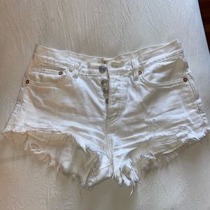Free People Jean Shorts